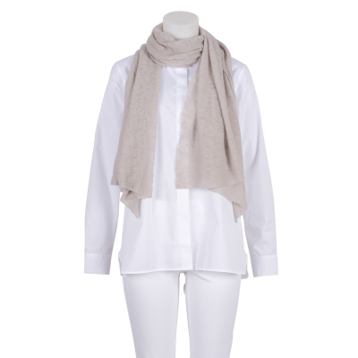 Pin1876 - by Botto Giuseppe - Cashmere Schal klein beige