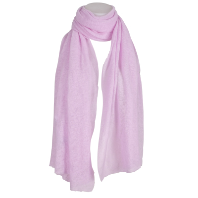 Pin1876 - by Botto Giuseppe - Cashmere Schal klein rosa