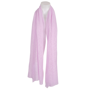 Pin1876 - by Botto Giuseppe - Cashmere Schal klein rosa