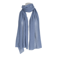 Pin1876 - by Botto Giuseppe - Cashmere Schal klein hellblau