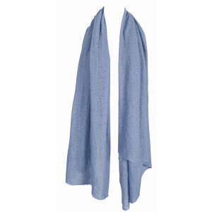 Pin1876 - by Botto Giuseppe - Cashmere Schal groß hellblau