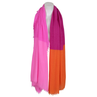 TheHolyGoat Cashmere Schal - pink orange