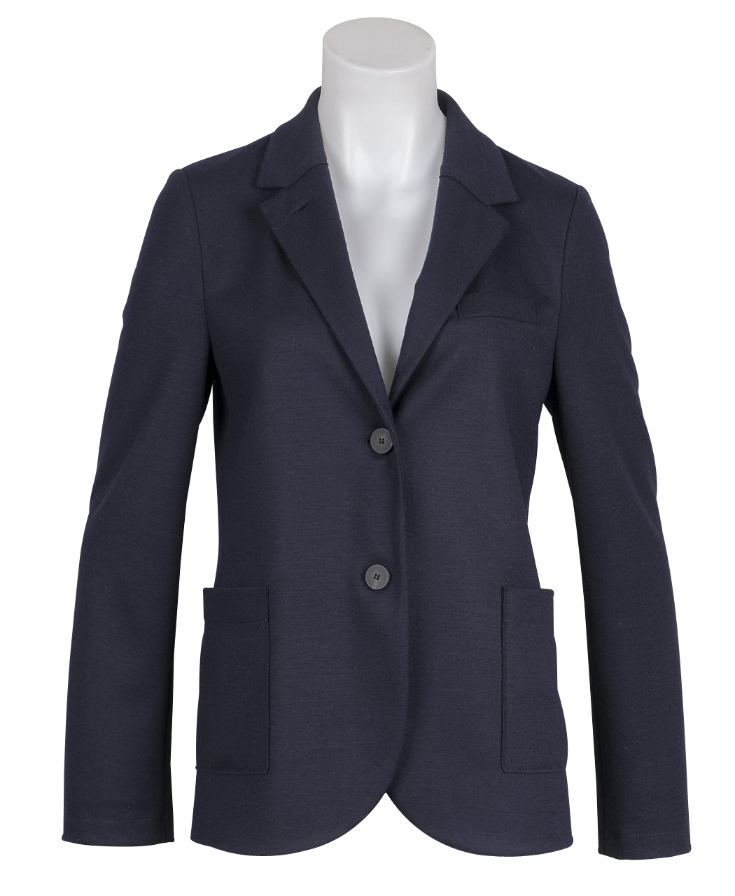 Harris Wharf London - Blazer - Jersey - Merino - Dunkelblau