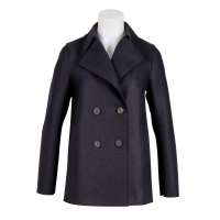 Harris Wharf London - Woll - Caban - Jacke - Dunkelblau