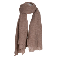 Pin1876 - by Botto Giuseppe - Cashmere-Schal groß - Taupe