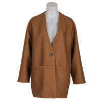 Harris Wharf London - WollBlazer/Jacke - Cognac