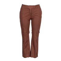 L. Pucci - Hose - flared - Tabak-Braun