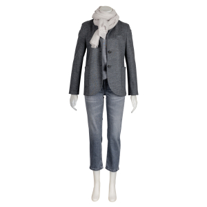 Harris Wharf London - Blazer - Jersey - Merino - Grau -...