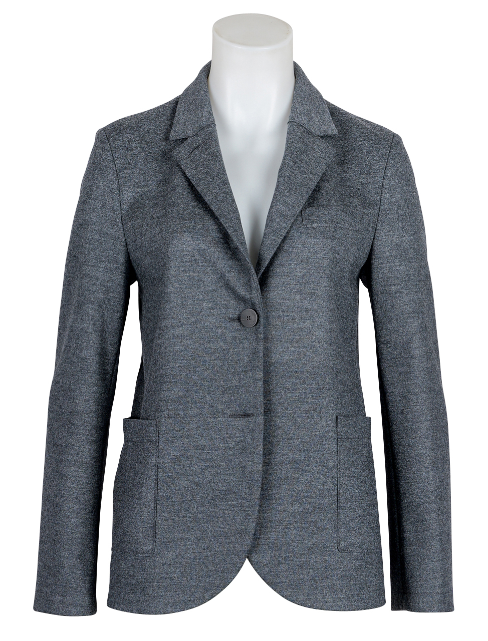 Harris Wharf London - Blazer - Jersey - Merino - Grau -...