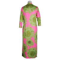 stegmann - Kleid - lang - Happy - floral - Grün - Pink