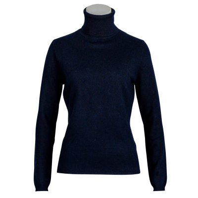 Allude - Rollkragen - Pullover - Dunkelblau