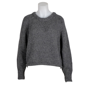 Susanne Bommer - Pullover - Loose - Grau - Melange