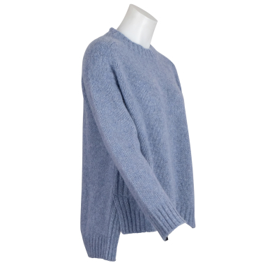 Lu Ren - Pullover - Jeansblau - Melange