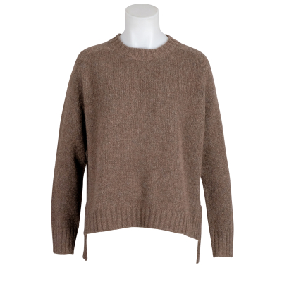 Lu Ren - Pullover - Braun - Schlamm - Melange