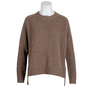 Lu Ren - Pullover - Braun - Schlamm - Melange