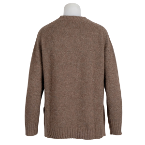 Lu Ren - Pullover - Braun - Schlamm - Melange