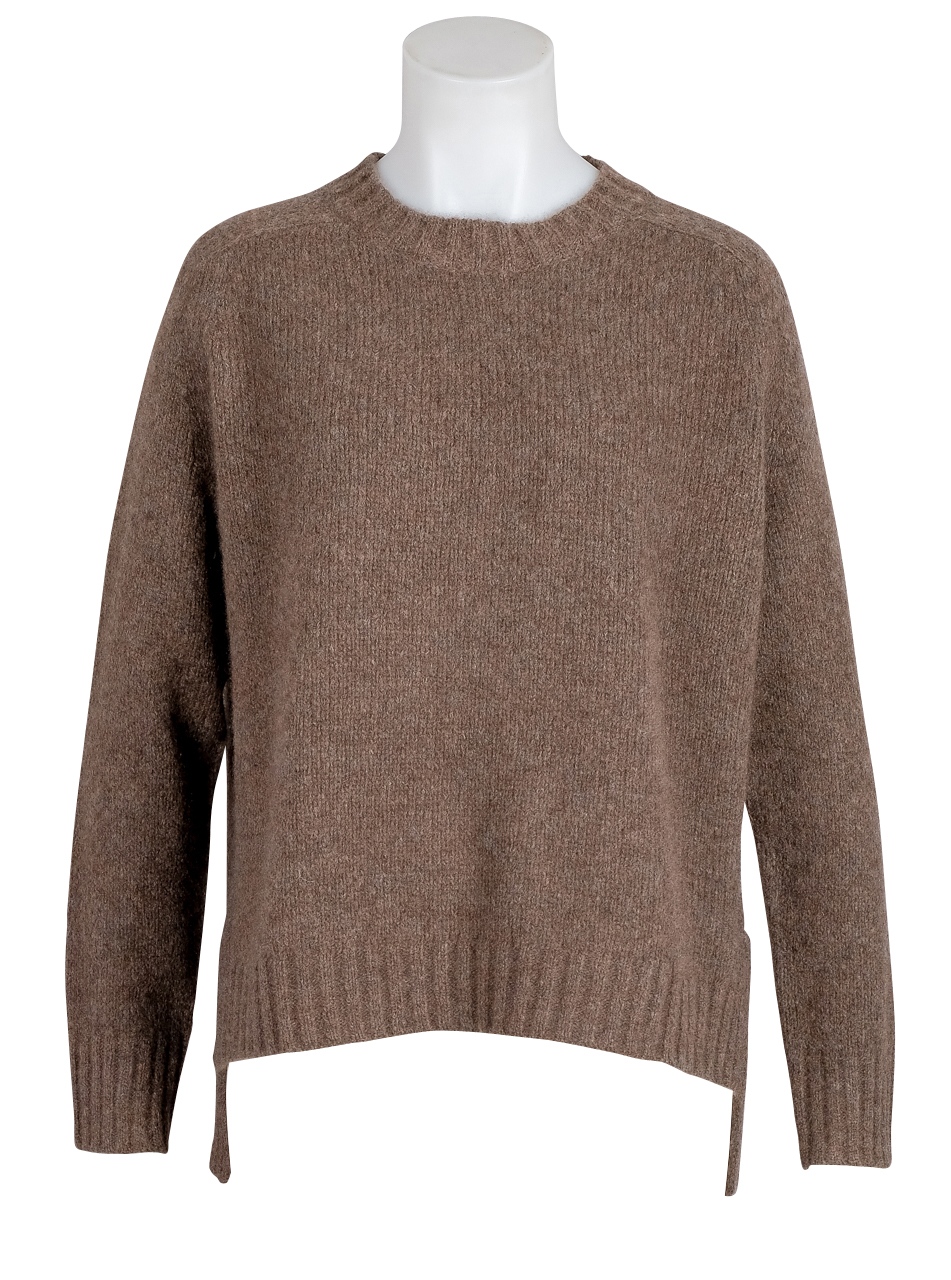 Lu Ren - Pullover - Braun - Schlamm - Melange