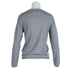 Allude - Pullover - Grau - Melange