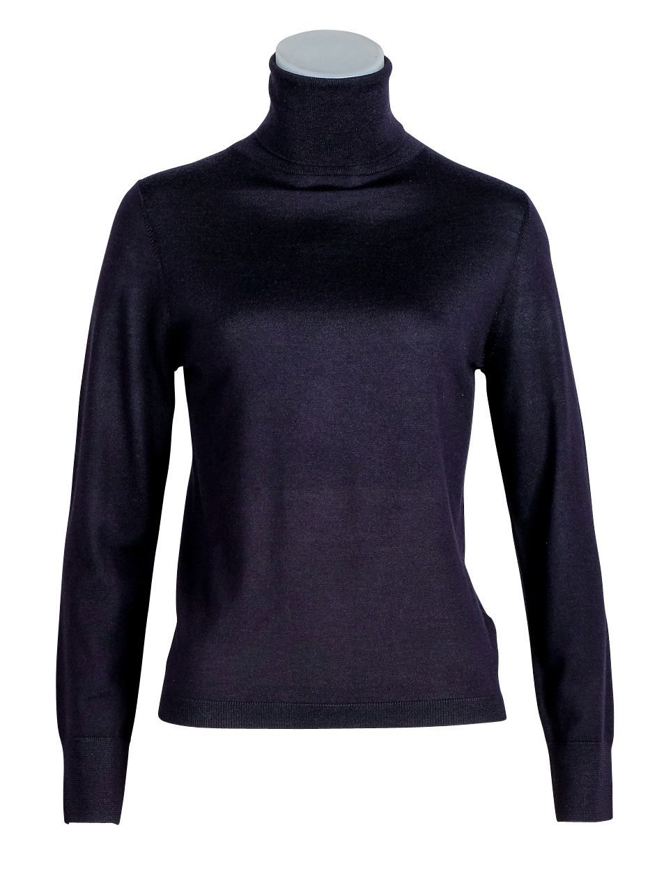 Allude - Rollkragen - Pullover - Dunkelblau