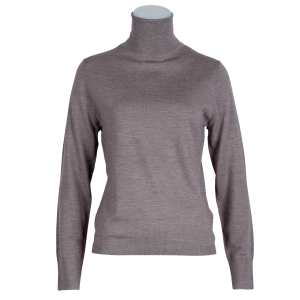 Allude - Rollkragen - Pullover - Taupe - Melange