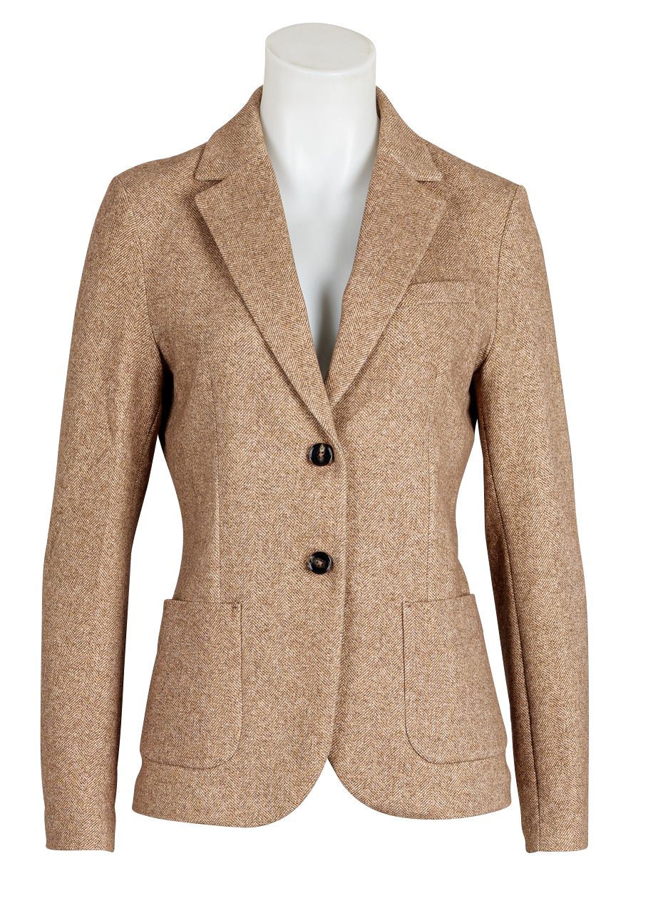 Circolo 1901 - Blazer - Fischgrät - Camel - Beige