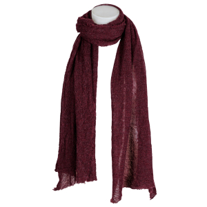 Pin1876 - by Botto Giuseppe - Cashmere Schal  - Bordeaux...