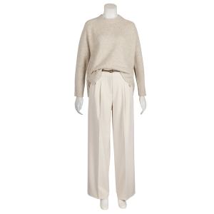 Lu Ren - Pullover - Sand - Beige - Melange