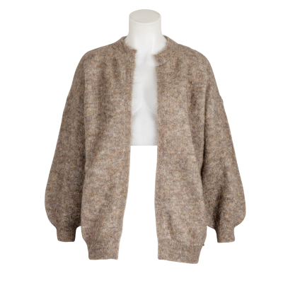 des petits hauts - Cardigan - Altea - Schlamm - Taupe - Melange