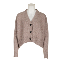 Lu Ren - Cardigan - Taupe - Melange