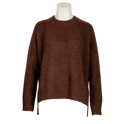 Lu Ren - Pullover - Braun - Melange