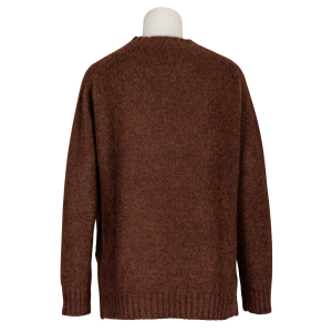 Lu Ren - Pullover - Braun - Melange