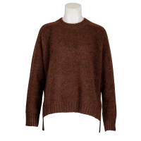 Lu Ren - Pullover - Braun - Melange