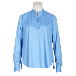 EDELLE - Bluse - Keira - Mittelblau