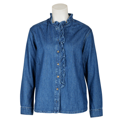 des petits hauts - Jeans - Bluse - Lassa - Dunkelblau