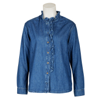 des petits hauts - Jeans - Bluse - Lassa - Dunkelblau