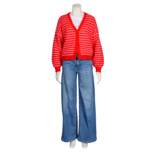 des petits hauts - Cardigan - Alvora - Rot - Pink -...