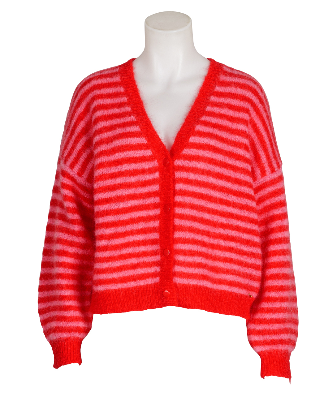 des petits hauts - Cardigan - Alvora - Rot - Pink -...