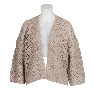 FFC - Cardigan - Ajour - Beige