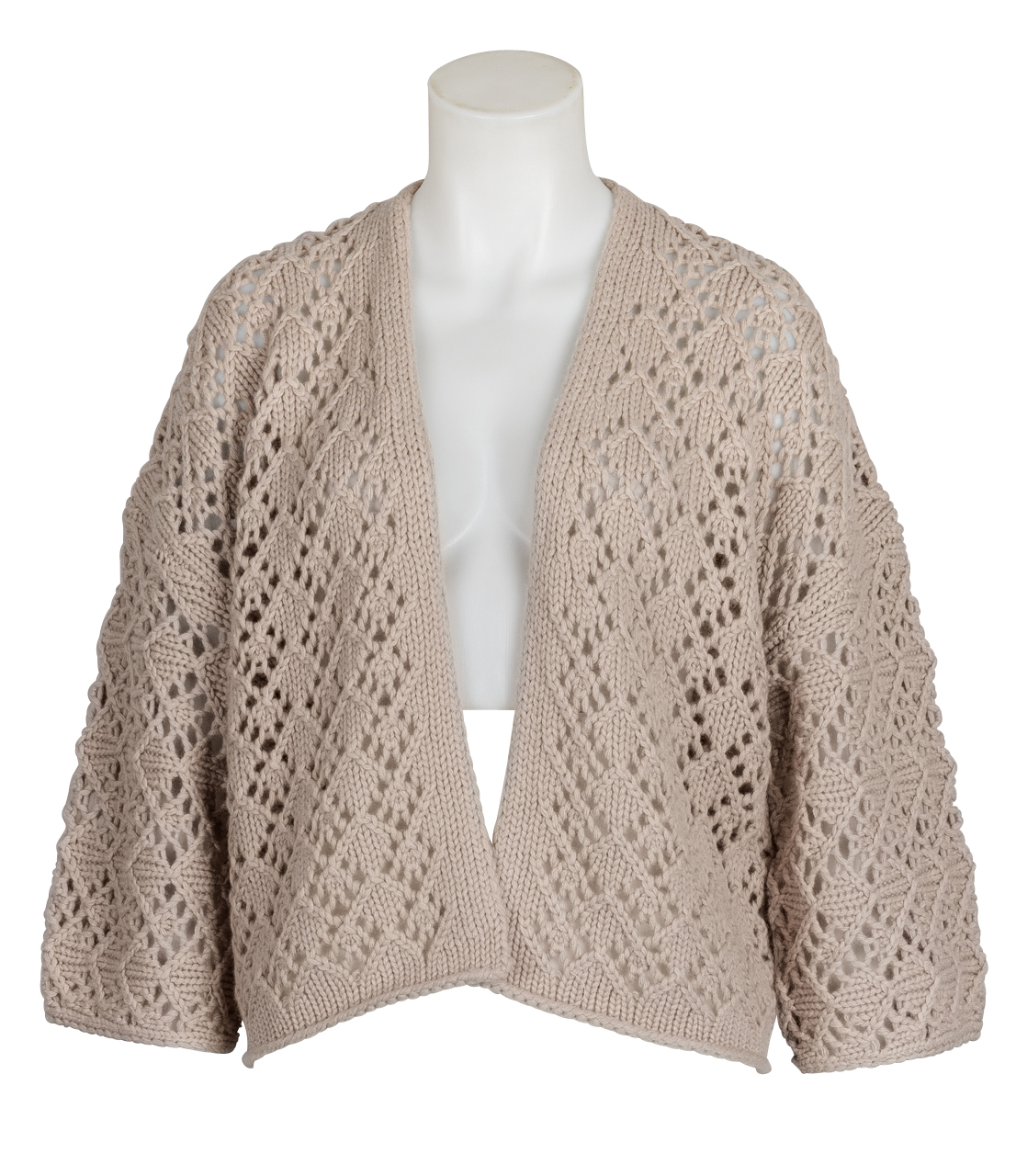 FFC - Cardigan - Ajour - Beige