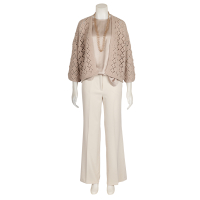 FFC - Cardigan - Ajour - Beige