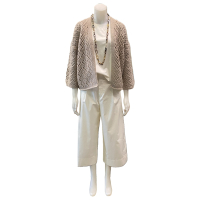 FFC - Cardigan - Ajour - Beige