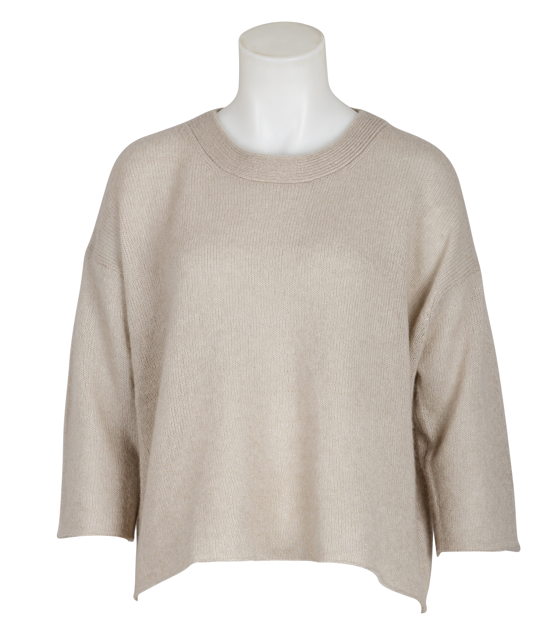 FFC - Pullover - Cashmere - Baumwolle - Beige - Taupe