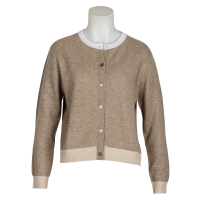 Jumper 1 2 3 4 - Cardigan - Taupe - Beige