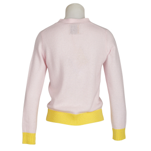 Jumper 1 2 3 4 - Cardigan - Rosa - Gelb